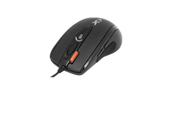 A4tech myš  X-710BK, OSCAR Game Optical mouse, 2000DPI, černá, USB