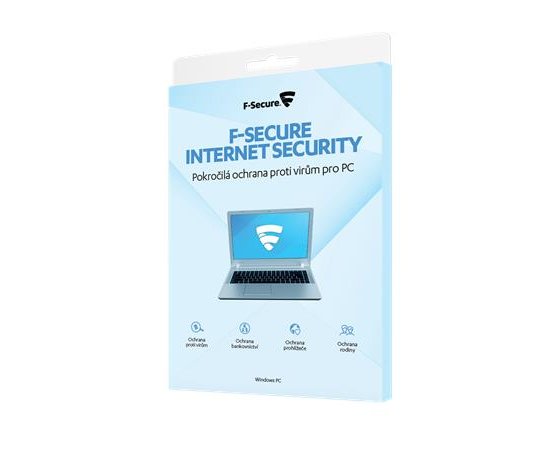 F-Secure Internet Security  na 1 rok pro 3 uživ., CZ - elektronicky