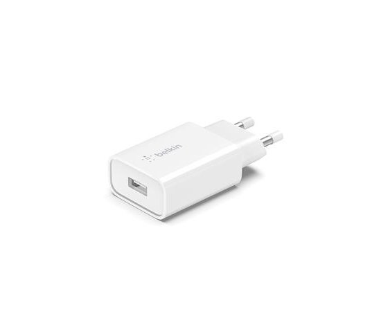 Belkin  18W USB-A nástěnná nabíječka, Quick Charge 3.0., bílá