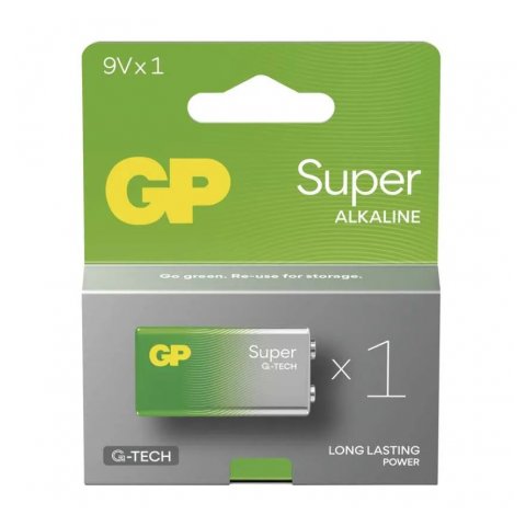 GP SUPER 6LR61 (9V), B01511