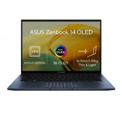 ASUS Zenbook 14 UX3402VA-OLED465W, i7-13700H, 14.0˝ 2880x1800, UMA, 16GB, SSD 1TB, W11H NumPad, FPR TPM modry