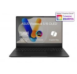 ASUS Vivobook S15 S5506MA-OLED036W, Ultra 7-155H, 15.6˝ 2880 x 1620 2.8K, UMA, 16GB, SSD 1TB, W11H