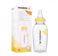 MEDELA Dojčenská fľaša s cumlíkom 250ml