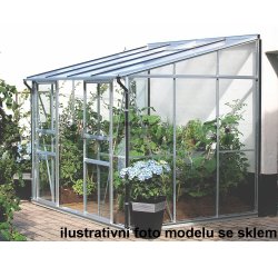 skleník VITAVIA IDA 5200 PC 6 mm strieborný LG297