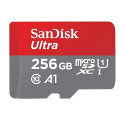 SANDISK ULTRA MICROSDXC 256 GB + SD ADAPTER 150 MB/S A1 CLASS 10