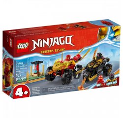 LEGO NINJAGO KAI A RAS V SUBOJI AUTA S MOTORKOU /71789/