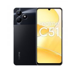 REALME C51 4GB/128GB CARBON BLACK + darček digitálna televízia PLAYTV na 3 mesiace zadarmo