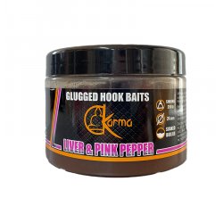 KARMA BAIT GLUGGED BOILIES LIVER&amp;PINK PEPPER 20 MM 250GR