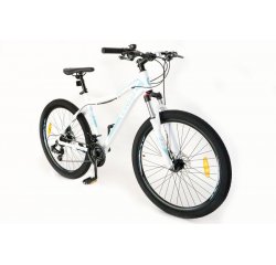 OLPRAN CANULL XC261 26 X 18 ALLOY 21SPD WHITE TURQUOISE