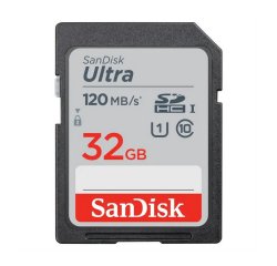 SANDISK ULTRA SDHC MEMORY CARD 120 MB/S 32GB