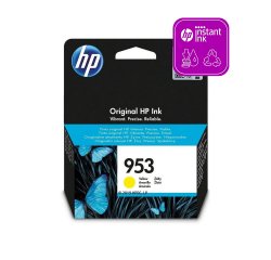 HP ORIGINAL INK F6U14AE, YELLOW, 700STR., 10ML, HP 953, HP OJ PRO