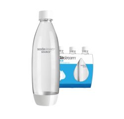 SODASTREAM FLASA TRIPACK 1L BIELA SOURCE/PLAY