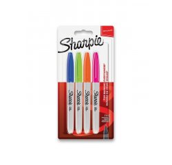 SHARPIE PERMANENTNY POPISOVAC FINE SUPRAVA 4 KS DOPLNKOVE FARBY