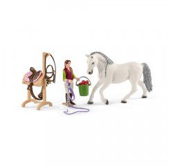 SCHLEICH JAZDECKA SKOLA S JAZDCAMI A KONMI /42389/