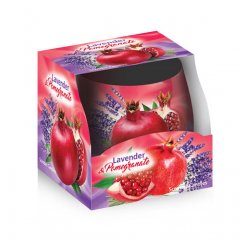 SANTO VONNA SVIECKA V SKLE 100G LAVENDER&amp;POMEGRANATE