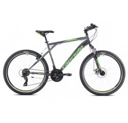 CAPRIOLO MTB ADRENALIN 26&quot;/21HT SILVER/GREEN 919430-16