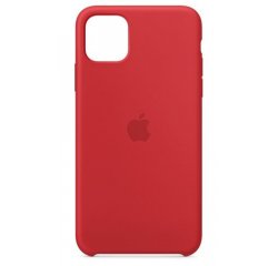 APPLE IPHONE 11 PRO MAX SILICONE CASE - RED, MWYV2ZM/A