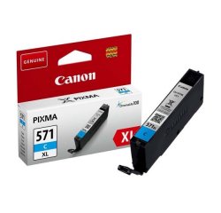 CANON CLI571C XL ORIGINAL ATRAMENT, CYAN, 11ML, HIGH CAPACITY