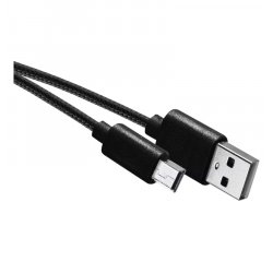 EMOS SM7009BL USB 2.0 A/M-MINI B/M 2M CIERNY