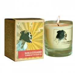 CANOVA MANS CANDLE - SVIECKY PRE MUZOV DOG IN YOU - BAZALKA A KORIANDER