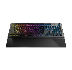 ROCCAT MECHANICKA HERNA KLAVESNICA VULCAN 121 AIMO, RED TITAN SWITCH SPEED, RGB, US LAYOUT, CIERNA