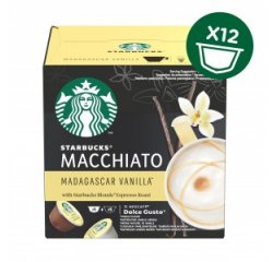 STARBUCKS NESCAFE DOLCE GUSTO MADAGASCAR VANILLA MACCHIATO 12 KAPSUL