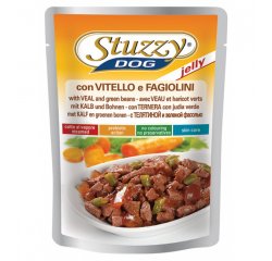 STUZZY DOG KAPSICKA TELACIE + FAZULA V ZELE (100G)