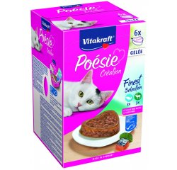 VITAKRAFT POESIA MULTIPACK V ZELE 6X85 G, 2435086