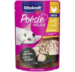 VITAKRAFT POESIE DELICE KURACIE 85 G, 2436662