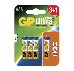 GP AAA ULTRA PLUS 24AUP, 3+1KS BLISTER, B1711N
