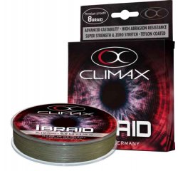 Pletená šnúra Climax iBraid zelená oliva 135m Priemer: 0,08mm / 6kg