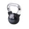 Vinylový kettlebell s chromovaným úchopem HMS KGC 4 kg