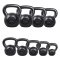 Litinový kettlebell HMS KZG20 20 kg, černý