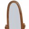AUTRONIC 20124 WAL Zrkadlo stojací v. 151 cm, konštrukcia z MDF, morenie orech
