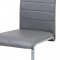 AUTRONIC DCL-102 GREY jedálenská stolička, koženka sivá, sivý lak
