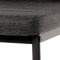 AUTRONIC DCL-374 BK2 Židle jídelní, černá látka, kov šedá