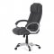 AUTRONIC KA-L632 GREY2 Kancelářská židle, plast ve stříbrné barvě, šedá látka, kolečka pro tvrdé podlahy