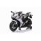 Elektrická Motorka HONDA CBR 1000RR, Licencované, 12V batéria, Plastové kolesá, 30W motor, LED svetlá, pevný rám, pomocné kolieska, biele