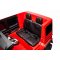 Elektrické autíčko Mercedes-Benz G63 AMG 4x4² Dvojmiestne 12V, červené, MP3 Prehrávač s USB/AUX vstupom, Pohon 4x4, Batéria 12V14Ah, EVA kolesá s odpružením, Koženkové sedadlá, Diaľkový ovládač, Licencované