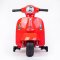 Detská elektrická motorka Baby Mix Vespa červená