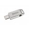 128GB USB Flash 3.2 MyDual stříbrný, USB-C/USB-A, MyMedia