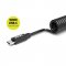 PORT CONNECT Spring cable USB-C do USB-C, 65W, 10 PACK, 900064/10