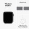 APPLE WATCH SERIES 9 GPS + CELLULAR 41MM SILVER STAINLESS STEEL CASE SILVER MILANESE LOOP,MRJ43QC/A