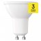 EMOS ZQ8E23 LED ZIAROVKA CLASSIC MR16 / GU10 / 4 W (39 W) / 450 LM / NEUTRALNA BIELA