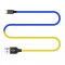 COLORWAY KABEL USB TYPE-C, NATIONAL, 2.4A 1M, MODRO-ZLTY (CW-CBUC052-BLY)