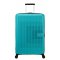 AMERICAN TOURISTER AEROSTEP SPINNER 77/28 EXP TSA TURQUOISE TONIC