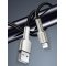 COLORWAY KABEL USB APPLE LIGHTNING (HEAD METAL) 2.4A 1M BLACK (CW-CBUL046-BK)
