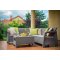 KETER /227845/ CORFU RELAX ZAHRADNY SET CAPPUCCINO