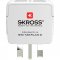 SKROSS PA28USB CESTOVNY ADAPTER UK USB PRE POUZITIE VO VELKEJ BRITANII, VR. 2X USB 2400MA