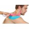 TEMTEX KINESIO TAPE TOURMALINE, CERVENA TEJPOVACIA PASKA 5CM X 5M